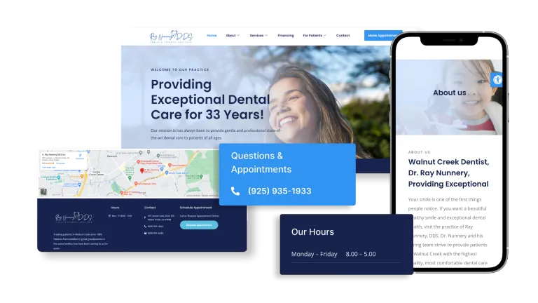 Ray Nunnery DDS website